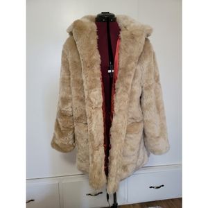 Minkpink Double Agent Faux Fur Coat
